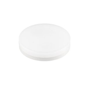 Ampoule LED GX53 6W 3000K blanc laiteux culot plat