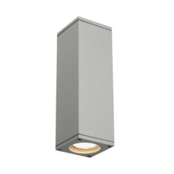 SLV Belgium - Theo Up-Down Out applique GU10 2x35W 230V gris argent - 229532