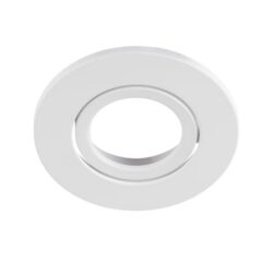SLVtec - Cache UNIVERSAL DOWNLIGHT pour Downlight IP20 pivotant rond blanc doré - 1007092