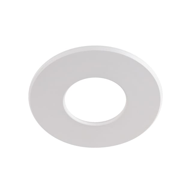 SLVtec Cache rond Downlight IP65 Cache rond blanc universel pour downlight IP65 avec ouverture centrale