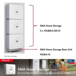 SMA - Home Storage Base Unit pour le montage au sol du module SMA Home Storage 3