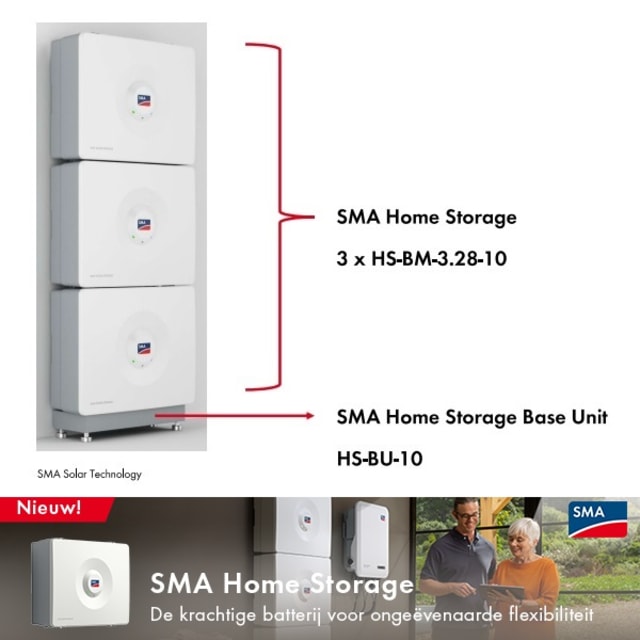 SMA - Home Storage Base Unit pour le montage au sol du module SMA Home Storage 3 SMA - Home Storage Base Unit pour le montage au sol du module SMA Home Storage 3