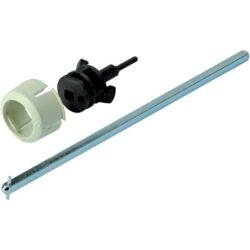 SOCOMEC - Axe pour poignée extérieure 6x6x400 mm - 14010640