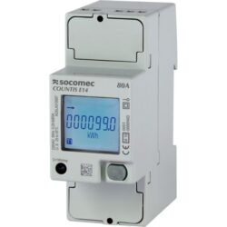 Détails visibles de Compteur d'énergie COUNTIS E14 80A MODBUS MID pour Compteurs MID