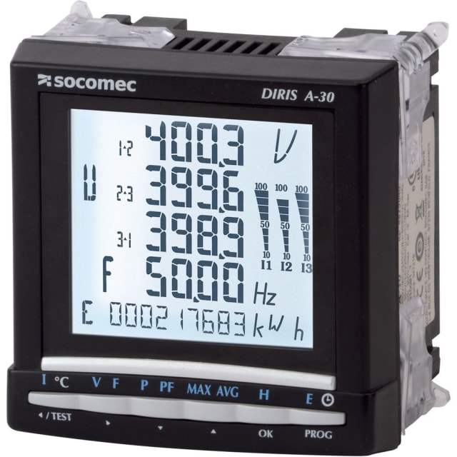 SOCOMEC - Centrale de mesure multifonction SOCOMEC - Centrale de mesure multifonction