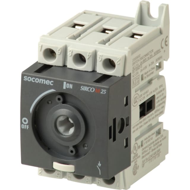 SOCOMEC - Interrupteurs-sectionneurs 3P 25A SOCOMEC - Interrupteurs-sectionneurs 3P 25A
