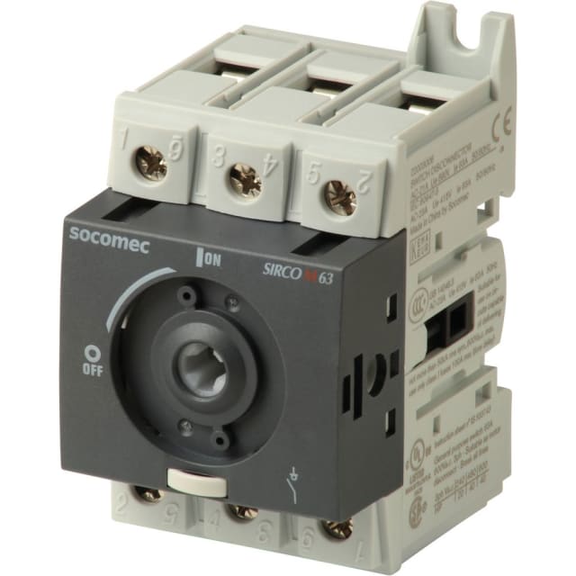 SOCOMEC - Interrupteurs-sectionneurs 3P 63A SOCOMEC - Interrupteurs-sectionneurs 3P 63A