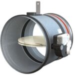 SOLER EN PALAU - Clapet coupe-feu avec fusible thermique - Ø160mm - circulaire - L013CR120-160+MFUS