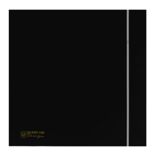 SOLER EN PALAU - Extracteur salle de bains/WC SILENT - 85m³/h - DESIGN 4C NOIR - TEMPOR. REGL. - 5210619600 SOLER EN PALAU - Extracteur salle de bains/WC SILENT - 85m³/h - DESIGN 4C NOIR - TEMPOR. REGL. - 5210619600