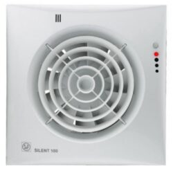 SOLER EN PALAU - Extracteur salle de bains/WC SILENT - 95m³/h - TEMPOR./HYGRO. REGLABLE - VISUAL - 5210313200