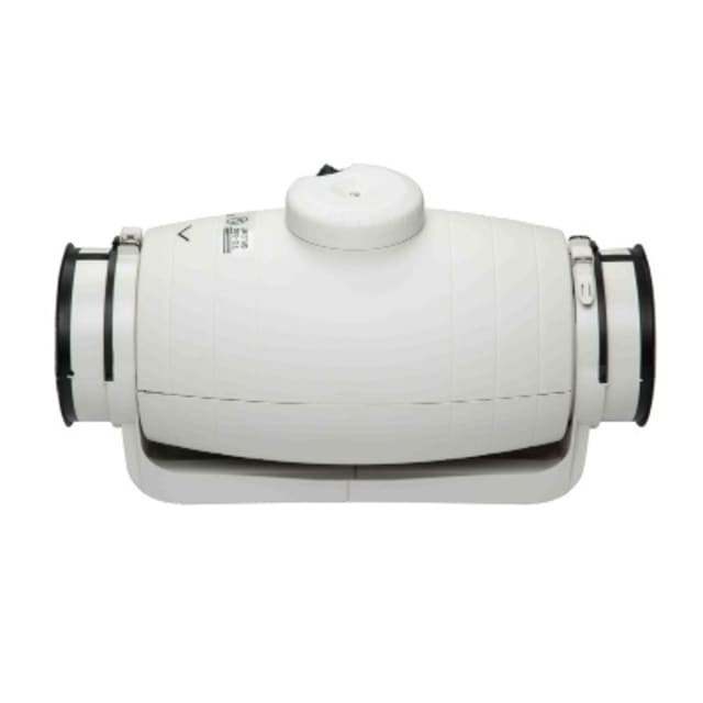 SOLER EN PALAU TD-SILENT Ventilateur TD-500/150-160 Ventilateur de gaine silencieux cylindrique blanc avec brides de raccordement