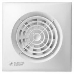 SOLER EN PALAU - Ventilateur salle de bains - kit: SILENT-100 CRZ 12V DESIGN ECOWATT + CT 12/16 - 5210615000