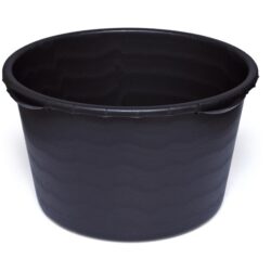 Détails visibles de Cuvelle à mortier en polyéthylène 60 L noir HP 65033 pour Coffret