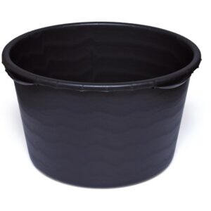 SOLID - Cuvelle à mortier - PE 60 L - noir - HP 65033