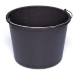 SOLID - Seau de maçon - PE 20 L - noir - HP 20064