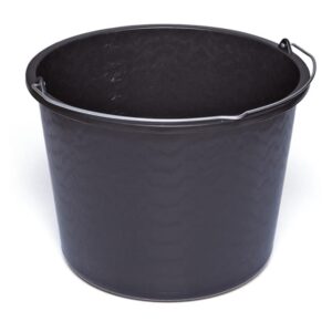 SOLID - Seau de maçon - PE 20 L - noir - HP 20064