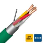 SPECIALE KABEL - EIB bus Cca S3D2A3 PVC vert par paire blindage global 5DV5502 KNX 1X4X0