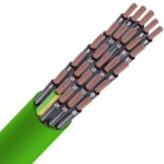 SPECIALE KABEL - LIHH Cca s1d2a1 LS0H vert numéroté 25G1