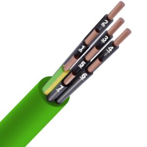 SPECIALE KABEL - LIHH Cca s1d2a1 LS0H vert numéroté 8G1mm² - LIHH8X1-JZ-CCA B 1000