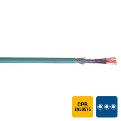 SPECIALE KABEL - LIYCY PVC blindé gris HAR HD308 Cca s3d2a3 2X0