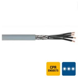 SPECIALE KABEL - LIYCY PVC blindé gris numéroté Cca s3d2a3 4X0