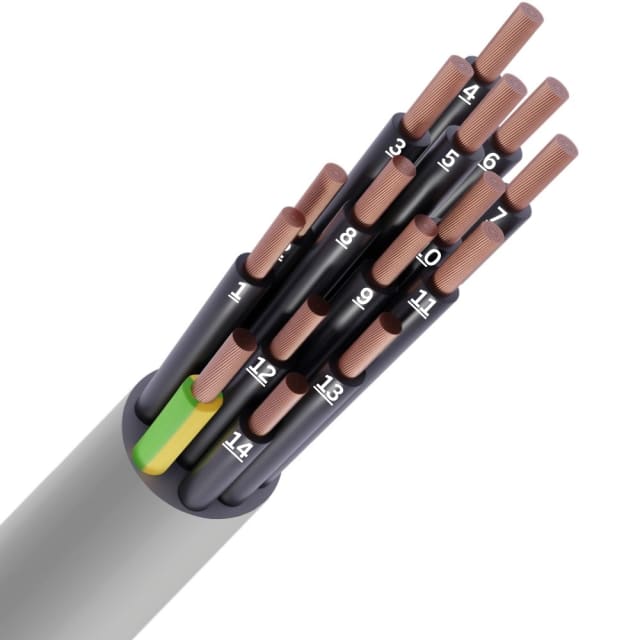 SPECIALE KABEL - LIYY PVC gris numéroté Cca s3d2a3 15G0 SPECIALE KABEL - LIYY PVC gris numéroté Cca s3d2a3 15G0