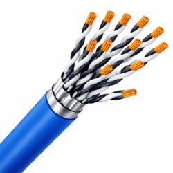 SPECIALE KABEL - RE-2Y(St)Y-PiMF blindage paire/global PE/PVC Cca s3d2a3 bleu 12P0