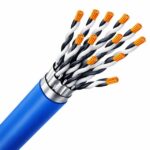 SPECIALE KABEL - RE-2Y(St)Y-PiMF blindage paire/global PE/PVC Cca s3d2a3 bleu 12P1