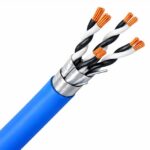 SPECIALE KABEL - RE-2Y(St)Y-PiMF blindage paire/global PE/PVC Cca s3d2a3 bleu 4P0