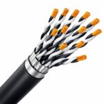 SPECIALE KABEL - RE-2Y(St)Y-PiMF blindage paire/global PE/PVC Cca s3d2a3 noir 12P0