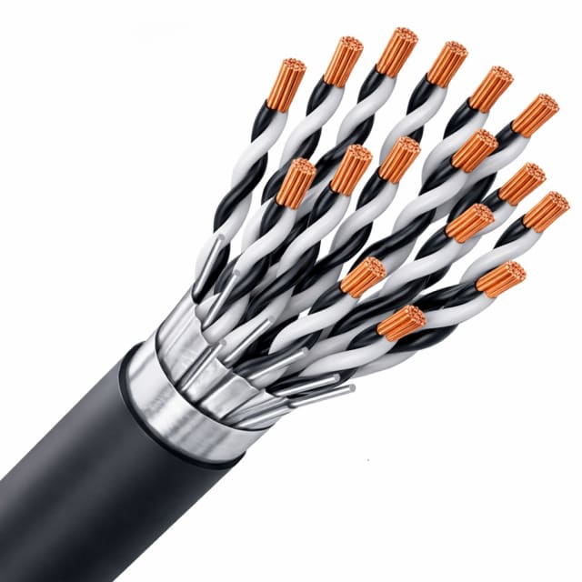SPECIALE KABEL - RE-2Y(St)Y-PiMF blindage paire/global PE/PVC Cca s3d2a3 noir 16P1 SPECIALE KABEL - RE-2Y(St)Y-PiMF blindage paire/global PE/PVC Cca s3d2a3 noir 16P1