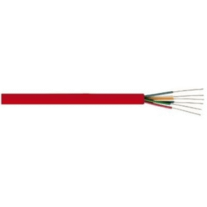 SPECIALE KABEL - SVV câble signalisation PVC intérieur 150V Cca s3d2a3 rouge 4X0