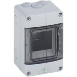 Détails visibles de Coffret modulaire étanche IP65 3 modules AK 03 pour Armoires étanches