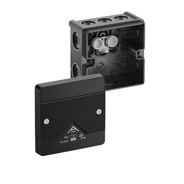 SPELSBERG - Abox 025-L/w - boite dériv. IP66/IK07 noir vide 2 SPELSBERG - Abox 025-L/w - boite dériv. IP66/IK07 noir vide 2