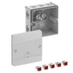 SPELSBERG - Abox 040-4² - boite dériv. IP66/IK07 gris avec Wago 5P 4² L102 x l102 x h57 mm - 80442001