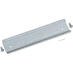 Rail DIN 35 x 7,5 mm 144 mm avec vis, configuration visible