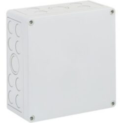 Boîte de dérivation vide TK PC, finition gris