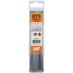 Foret béton SDS-plus XT3 6 x 160 mm réf., configuration visible