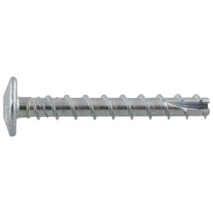 Vis béton Tapcon tête bombée 6x40 mm acier zingué