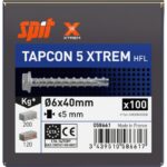 SPIT - VIS BÉTON TAPCON 5 XTREM HFL 6X40/5 (100PCS) - 058661 – Image 4