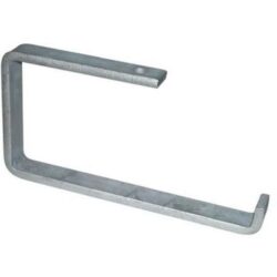 Détails visibles de Étrier en C ouvert galvanisé à chaud 300 mm 81733 pour Etrier de console