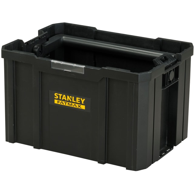 STANLEY Pro-Stack FatMax bac à outils Bac à outils noir Pro-Stack FatMax avec poignée métallique et parois rigides