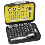 STANLEY - Jeu d'embouts Expert Pro 1/4'' - Cliquet (40 pcs) - 1-13-906