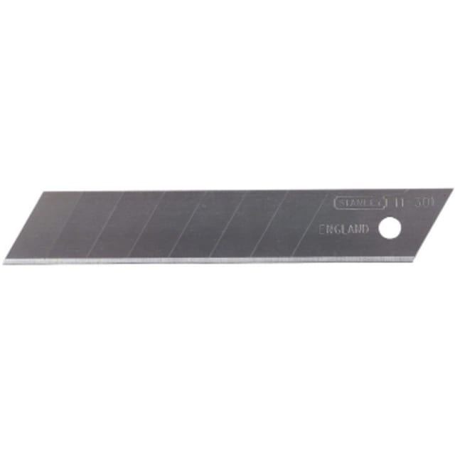 STANLEY - Lames de cutter 18mm longueur 110mm épaiss. 0 STANLEY - Lames de cutter 18mm longueur 110mm épaiss. 0