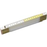 STANLEY - Mètre Pliant 2m - 15mm Jaune/Blanc - 0-35-458