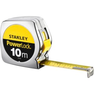 STANLEY - Mètre Ruban Powerlock 10m - 25mm - 1-33-442