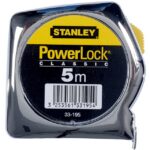 STANLEY - Mètre Ruban Powerlock 5m - 25mm - 1-33-195
