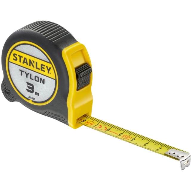 STANLEY - Mètre Ruban Tylon 3m - 12 STANLEY - Mètre Ruban Tylon 3m - 12