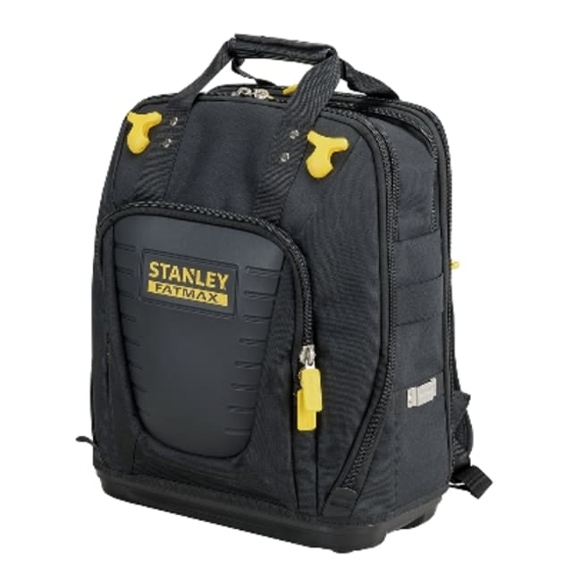 STANLEY Fatmax Sac à dos outils Sac à dos à outils noir avec fermeture zippée et poches frontales renforcées