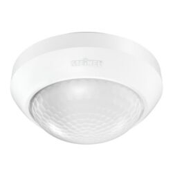 Détails visibles de Détecteur de mouvement infrarouge 360° blanc pour Détecteurs de mouvement en saillie